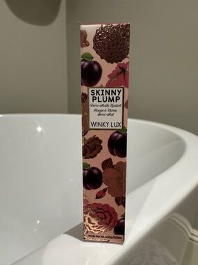 WINKY LUX Skinny Plump Lipstick Box - Pink and Plum Floral Design